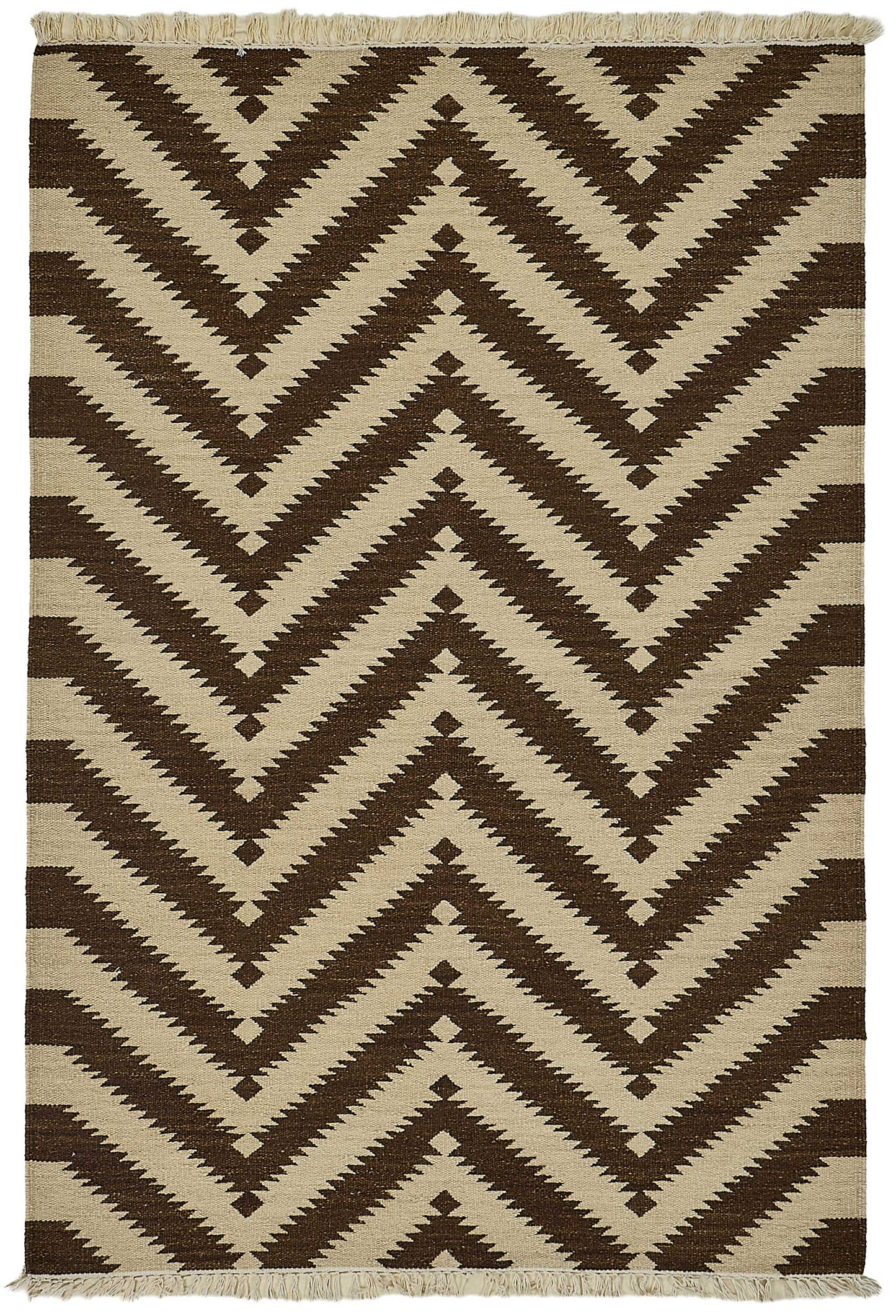4x6 Contemporary Wool Kilim Rug - 51669