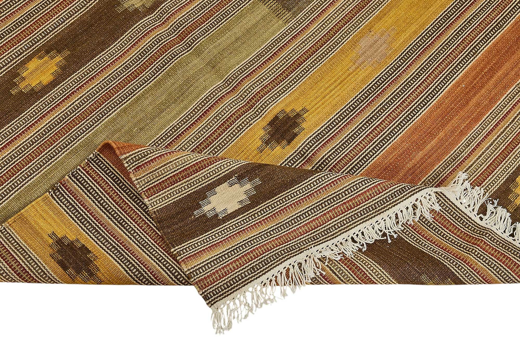 4x6 Contemporary Wool Kilim Rug - 51670