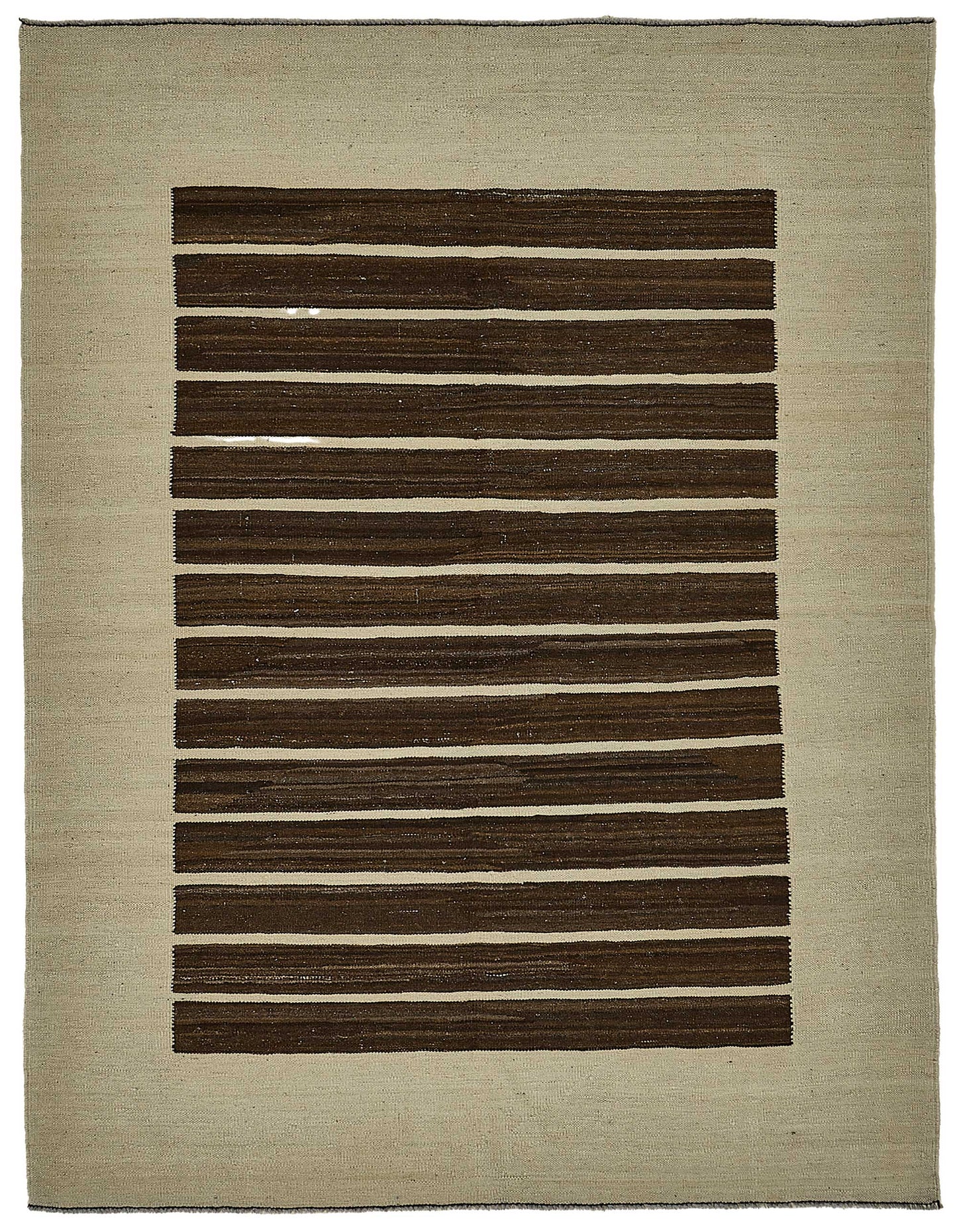 5x6 Contemporary Wool Kilim Rug - 51672