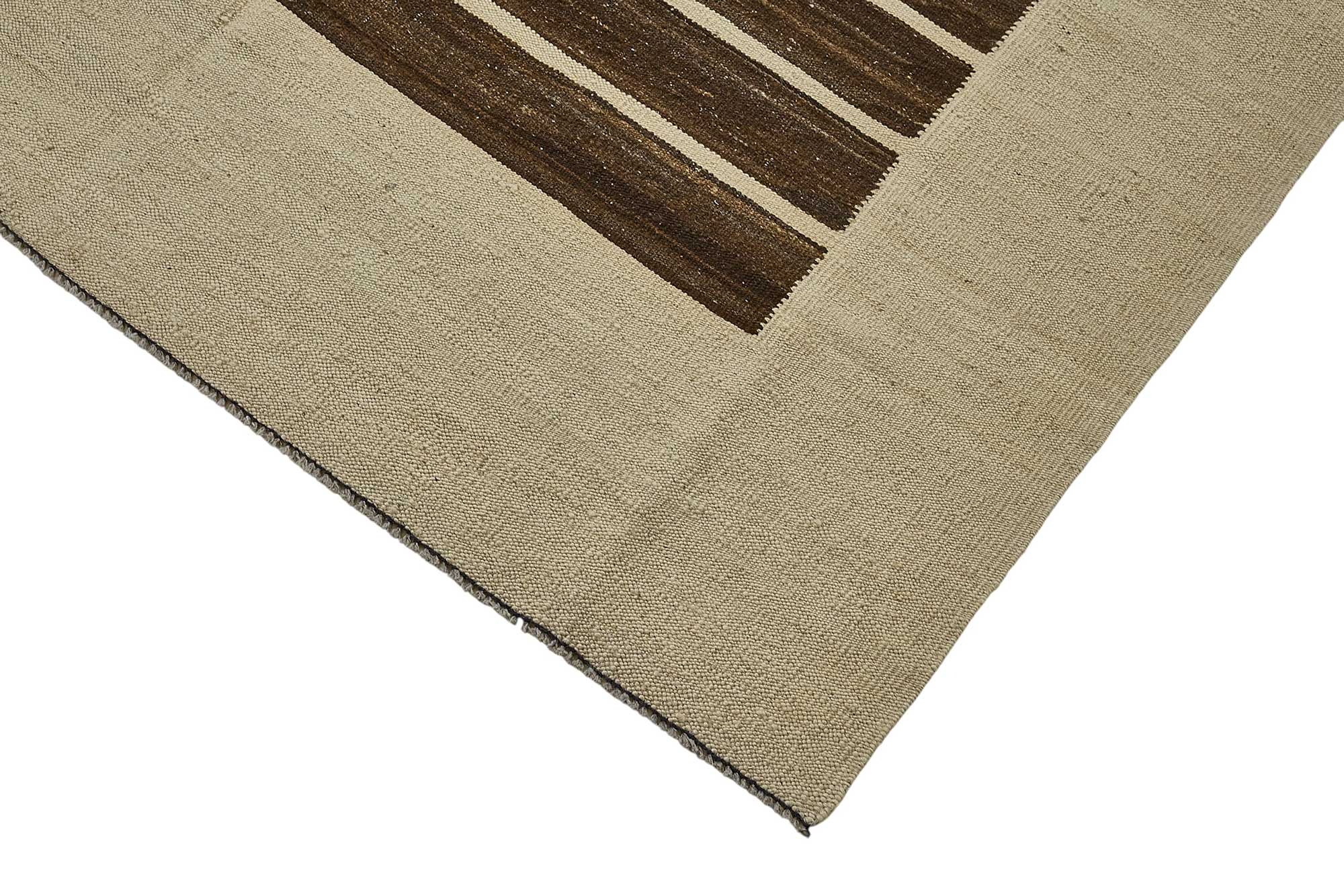 5x6 Contemporary Wool Kilim Rug - 51672