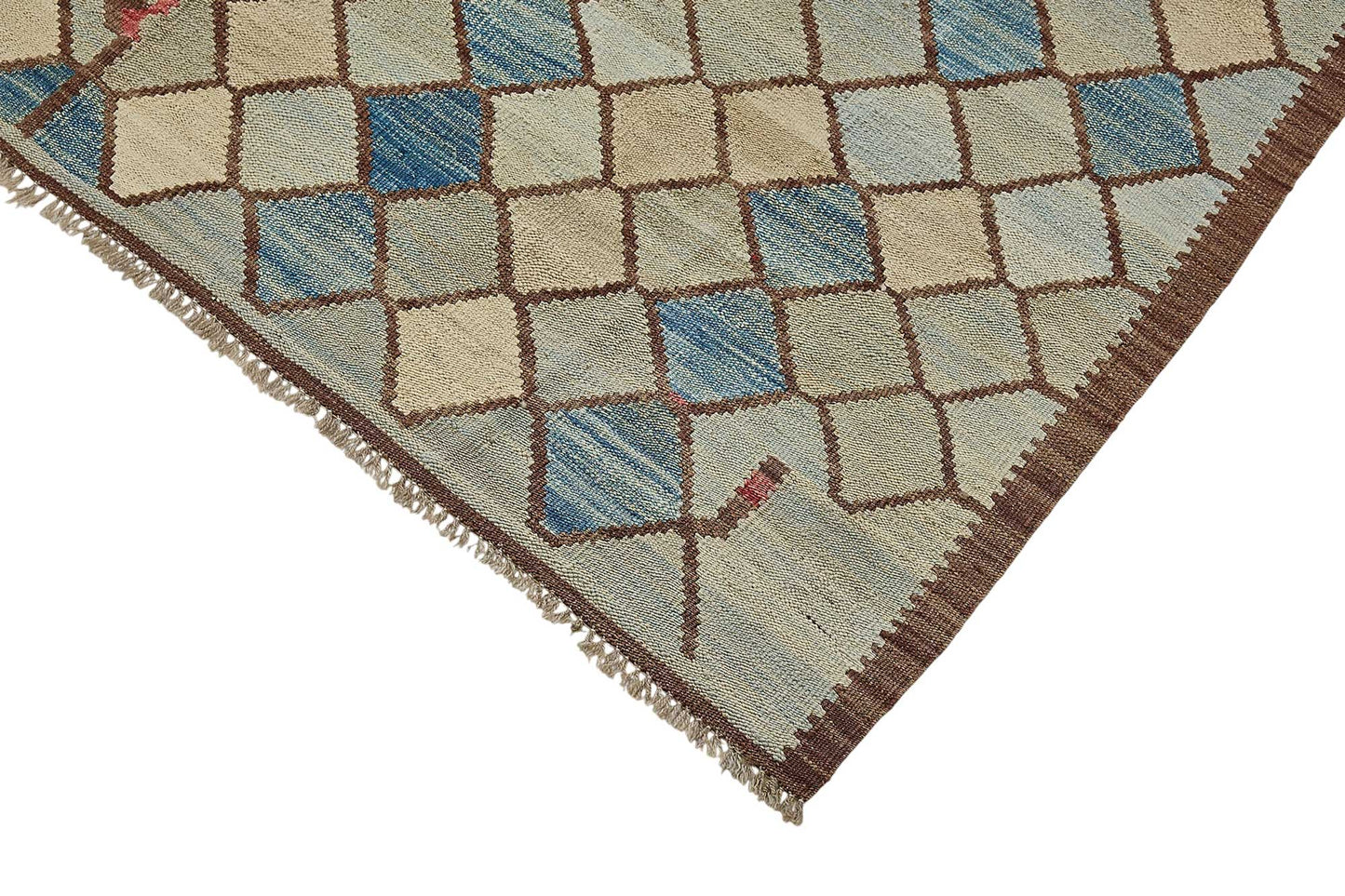 5x7 Contemporary Wool Kilim Rug - 51673