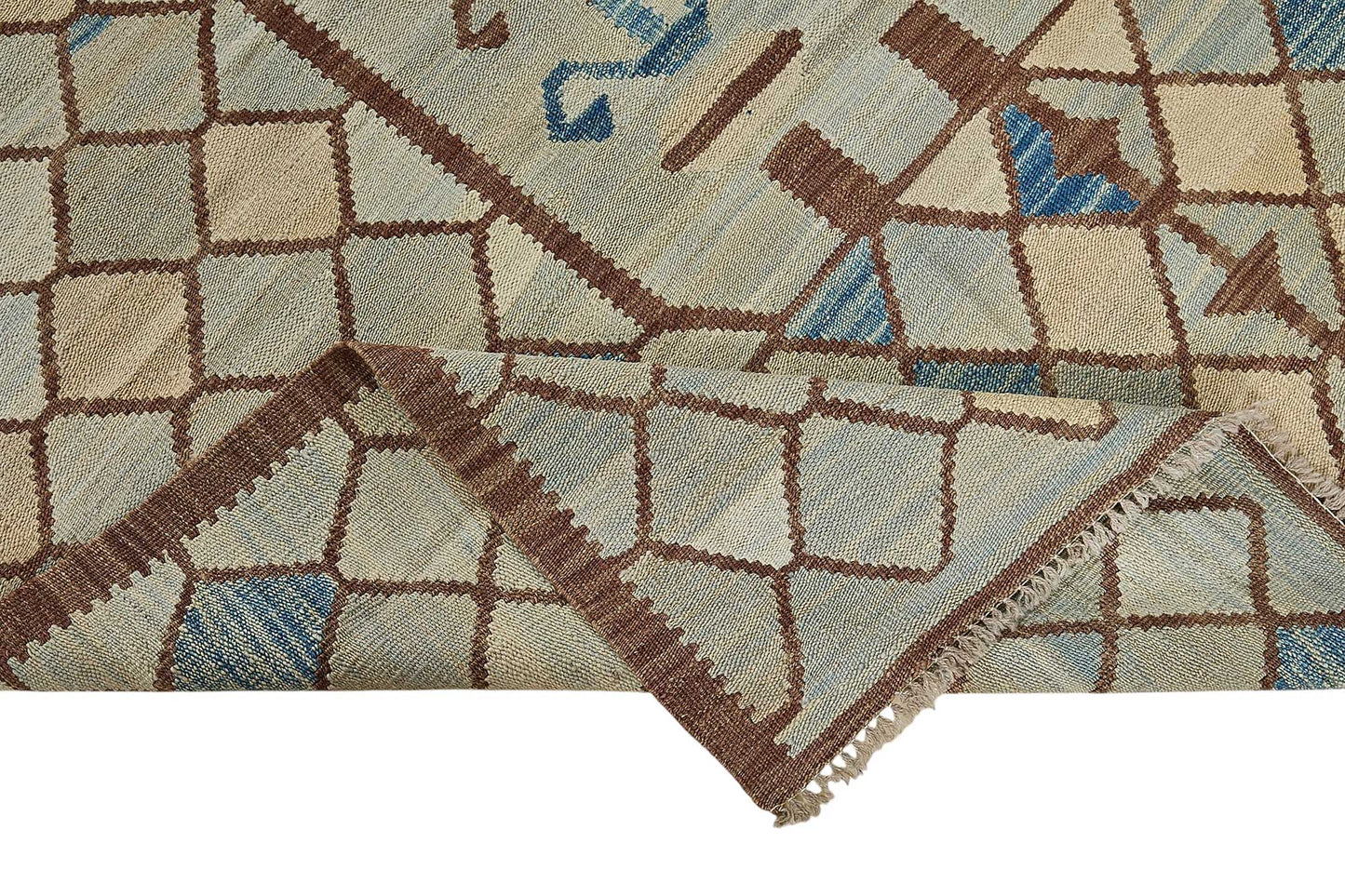 5x7 Contemporary Wool Kilim Rug - 51673