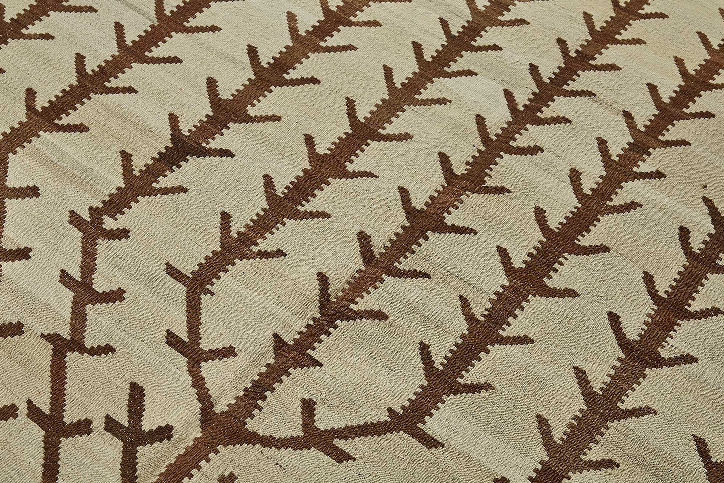 5x7 Contemporary Wool Kilim Rug - 51674