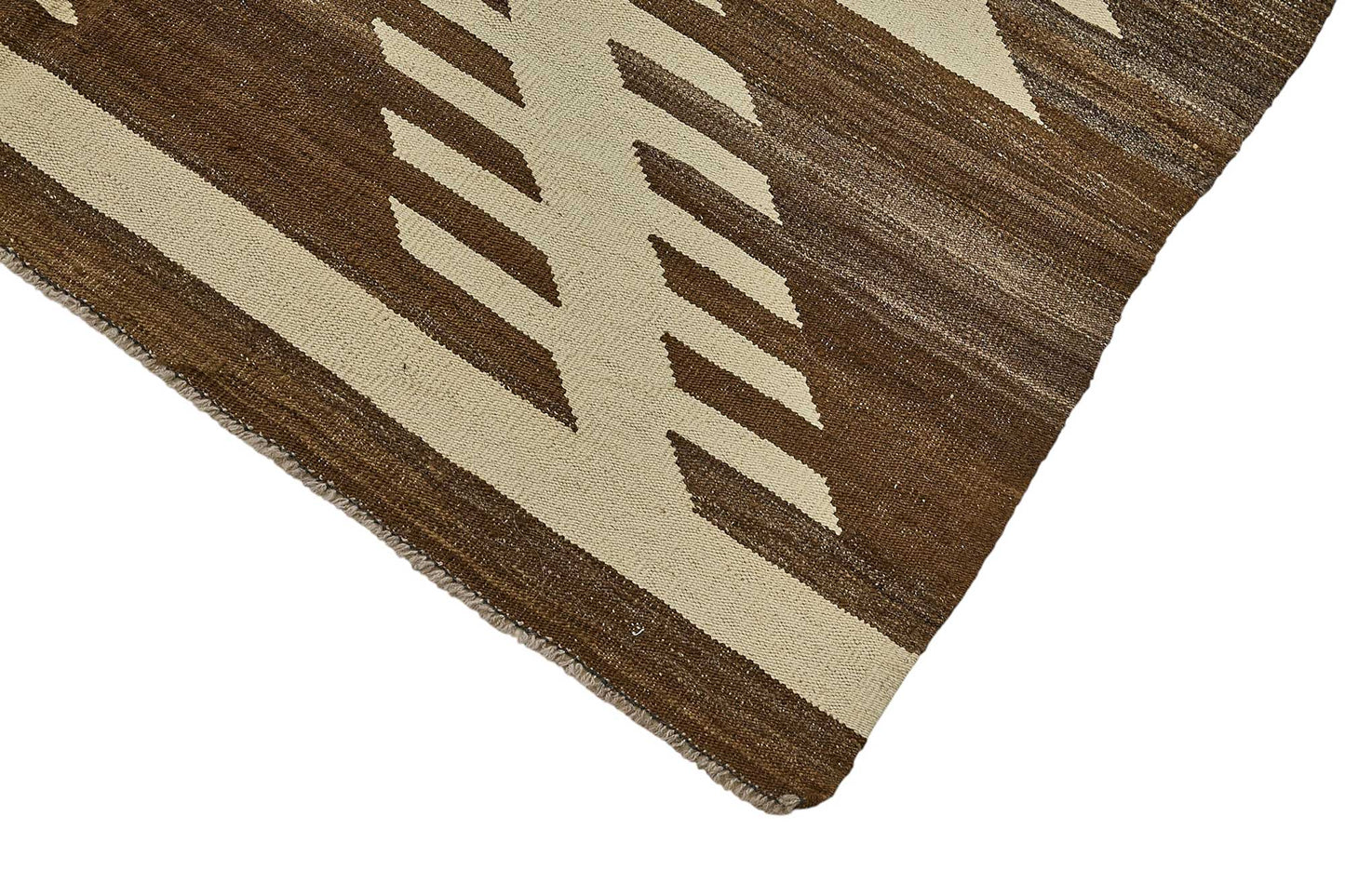 5x7 Contemporary Wool Kilim Rug - 51675