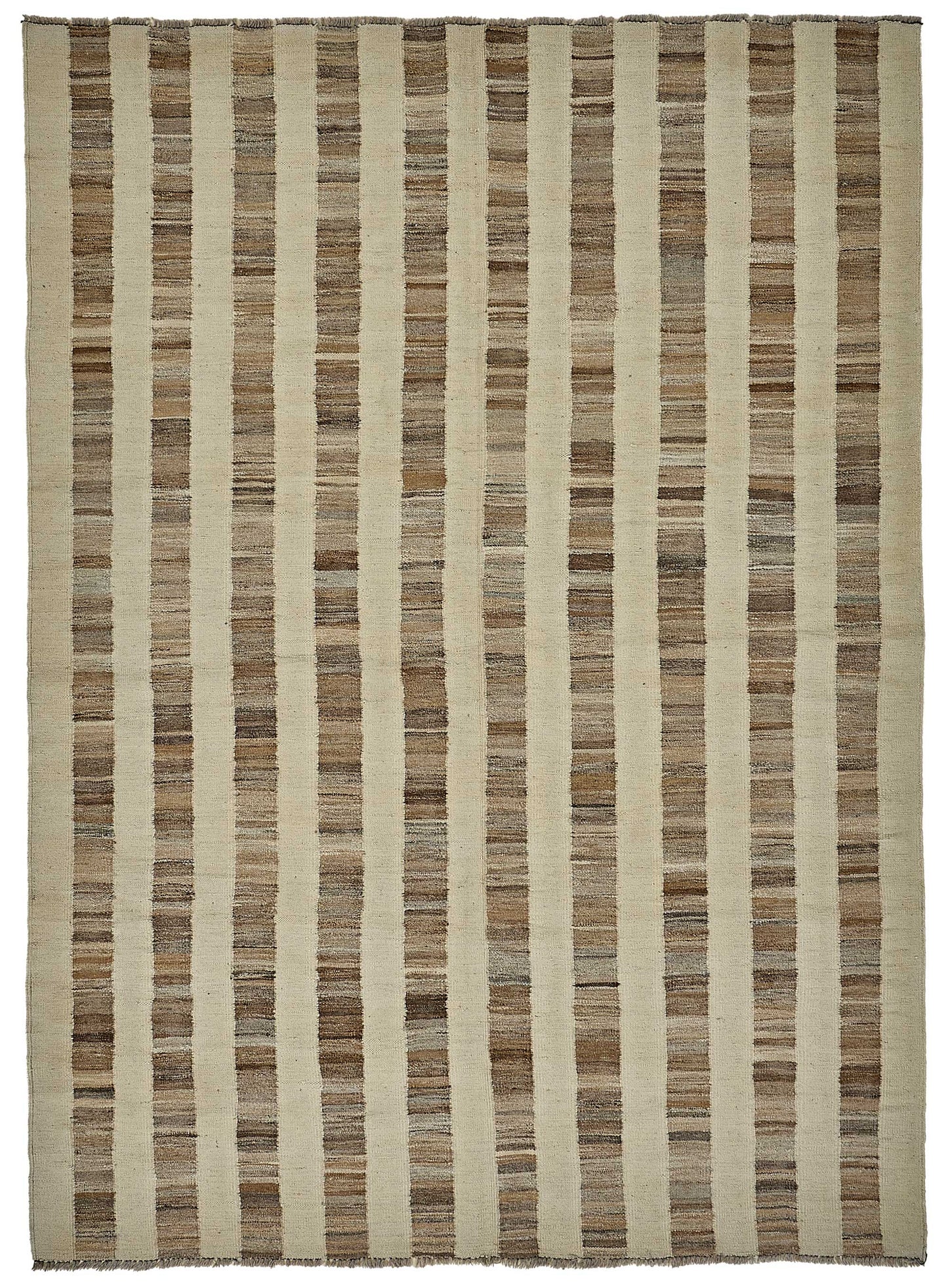 5x8 Contemporary Wool Kilim Rug - 51676