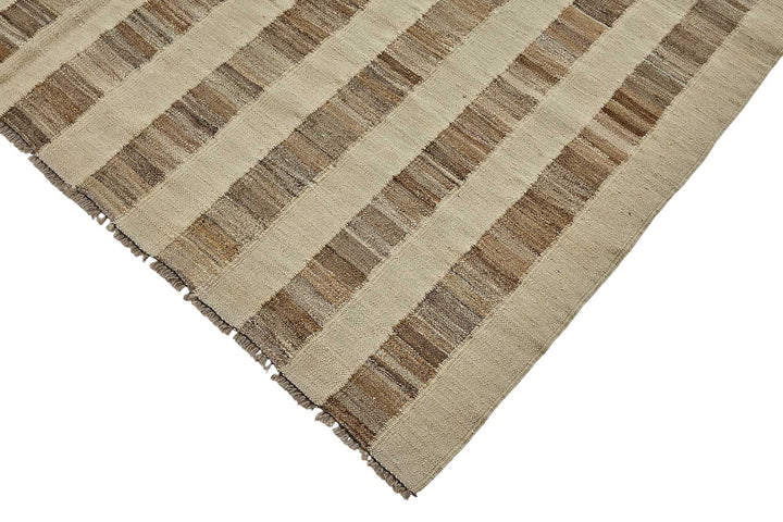5x8 Contemporary Wool Kilim Rug - 51676
