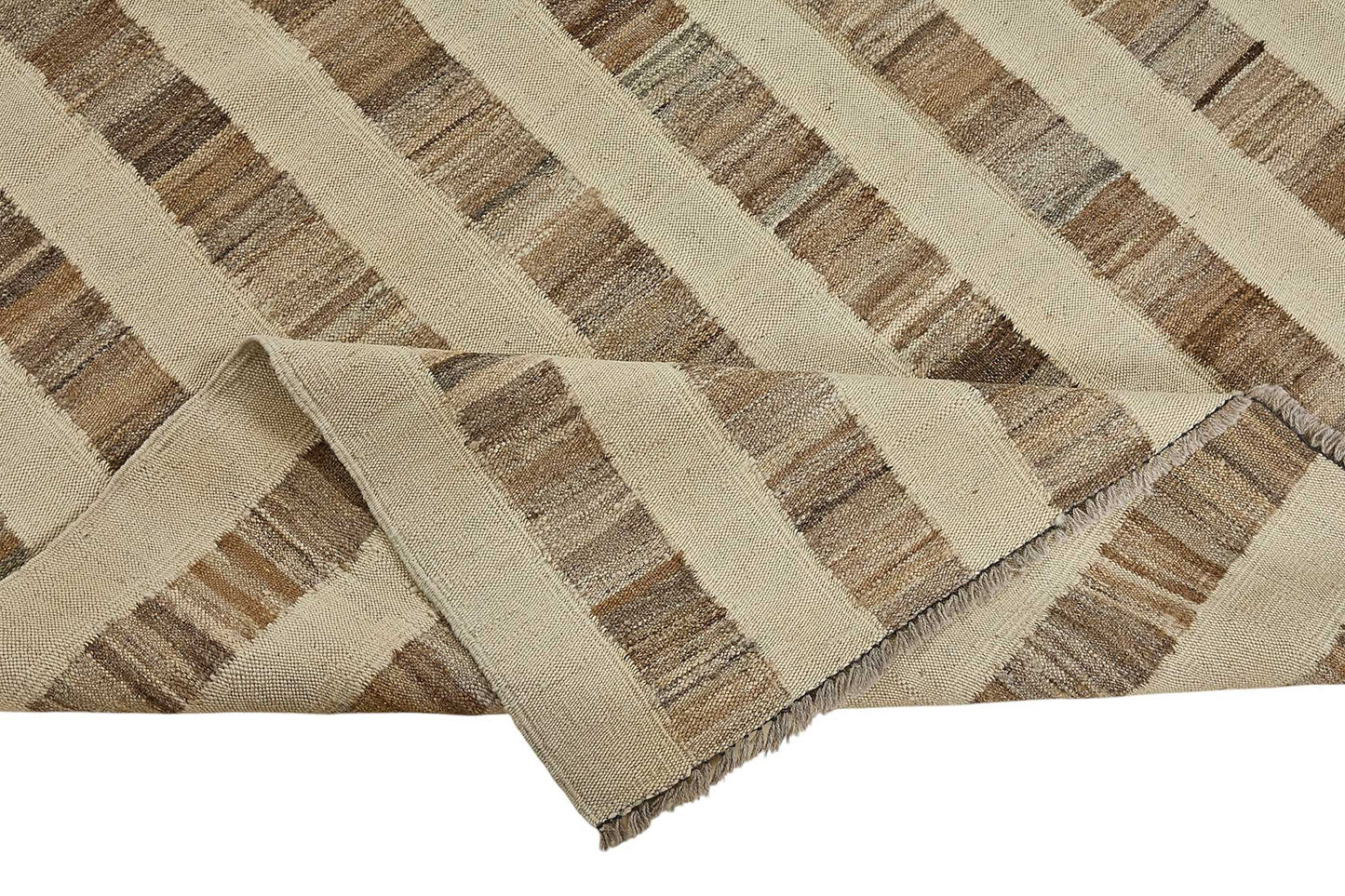 5x8 Contemporary Wool Kilim Rug - 51676