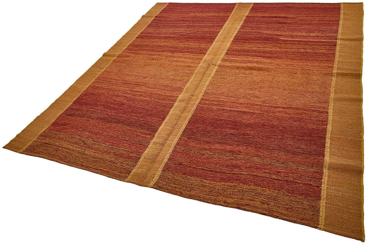 7x8 Contemporary Wool Kilim Rug - 51677