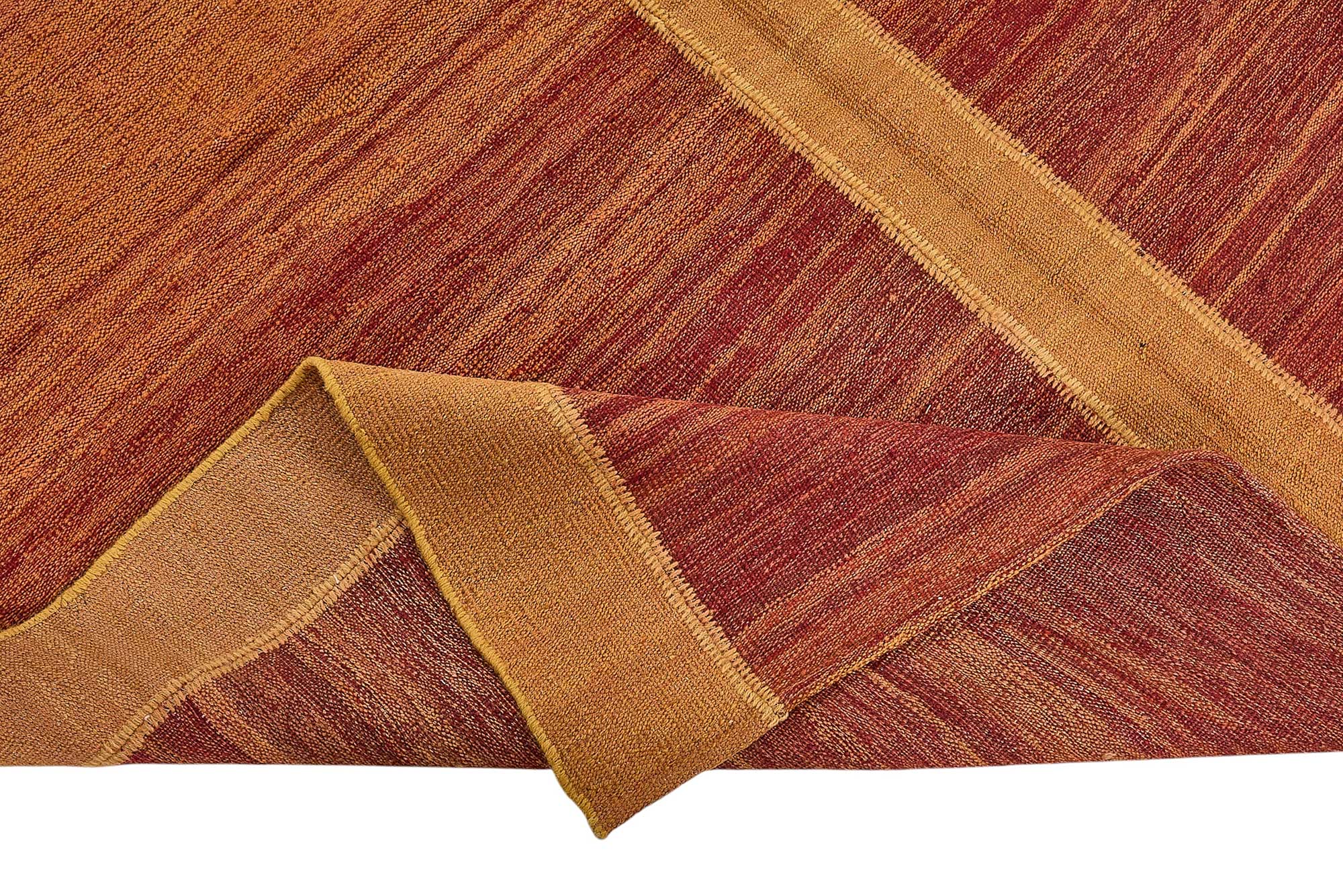 7x8 Contemporary Wool Kilim Rug - 51677