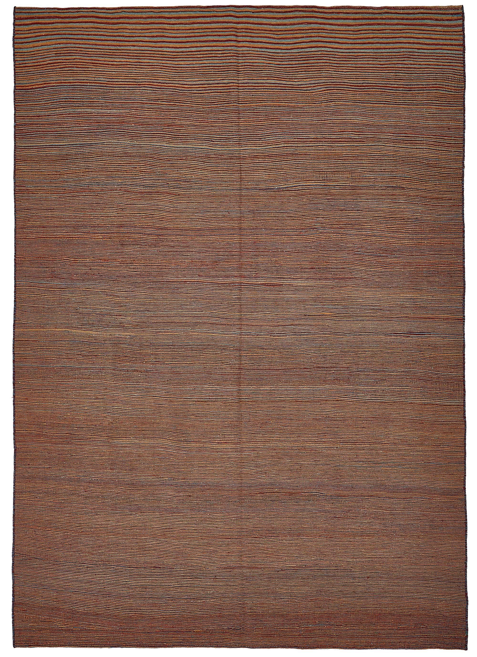 7x10 Contemporary Wool Kilim Rug - 51678