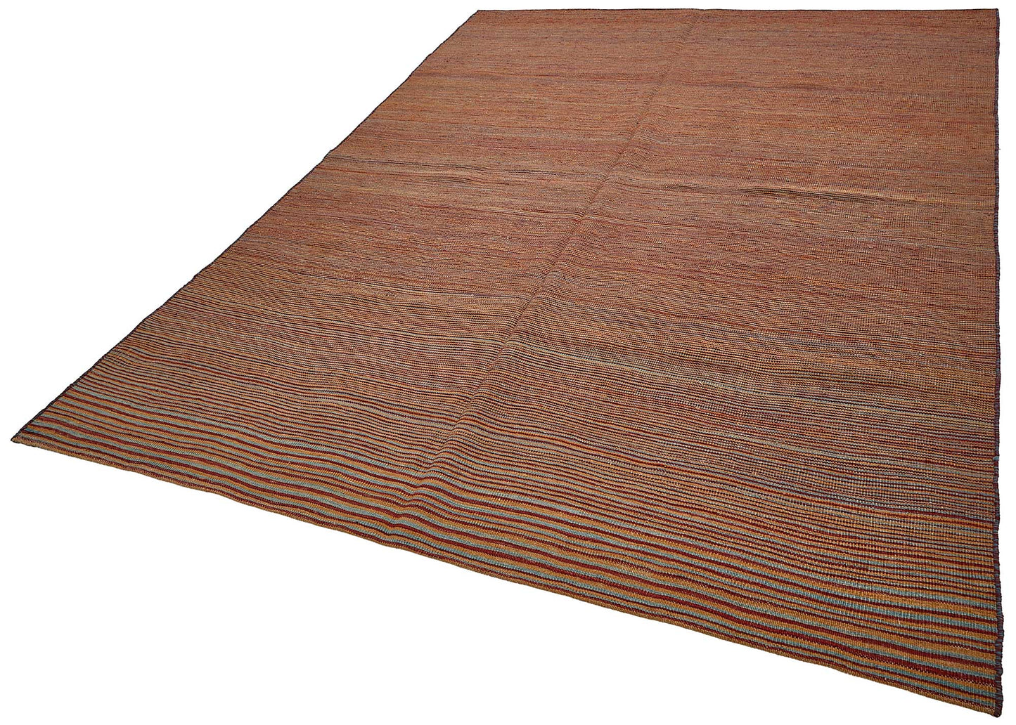 7x10 Contemporary Wool Kilim Rug - 51678
