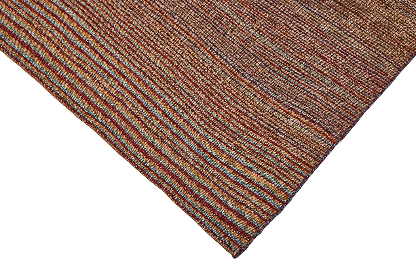 7x10 Contemporary Wool Kilim Rug - 51678