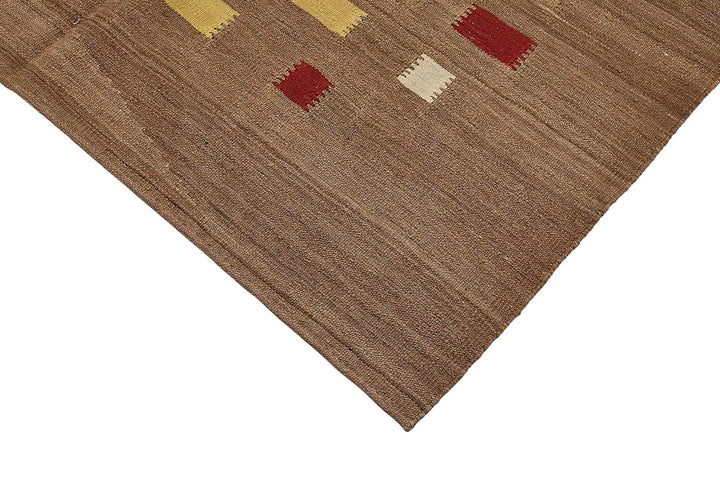 5x8 Contemporary Wool Kilim Rug - 51679