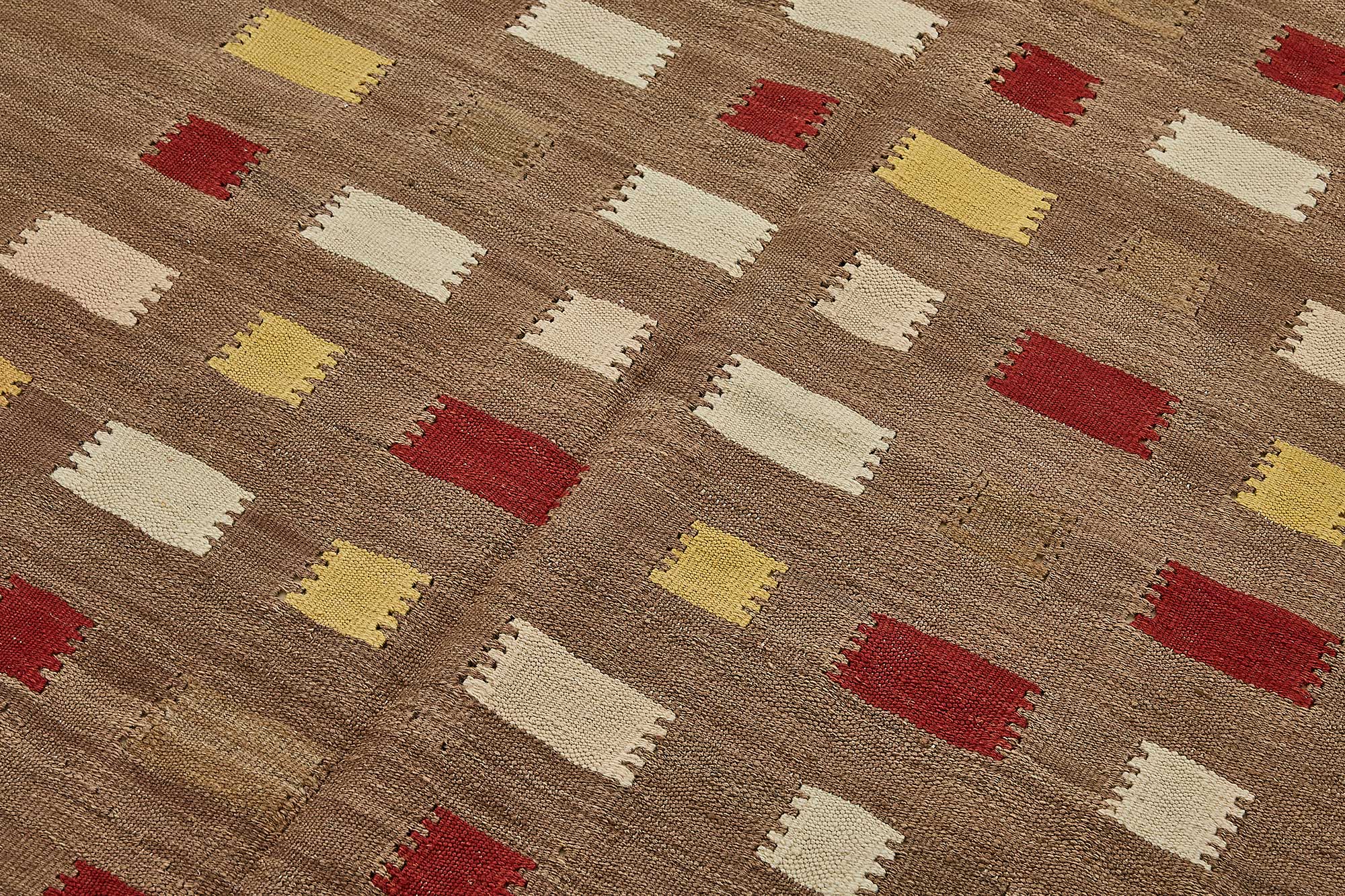 5x8 Contemporary Wool Kilim Rug - 51679