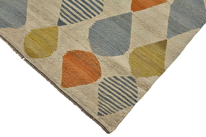 6x8 Contemporary Wool Kilim Rug - 51680
