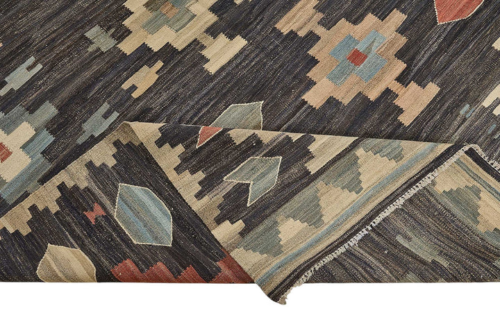 10x14 Contemporary Wool Kilim Rug - 51683