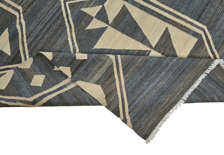 10x14 Contemporary Wool Kilim Rug - 51684