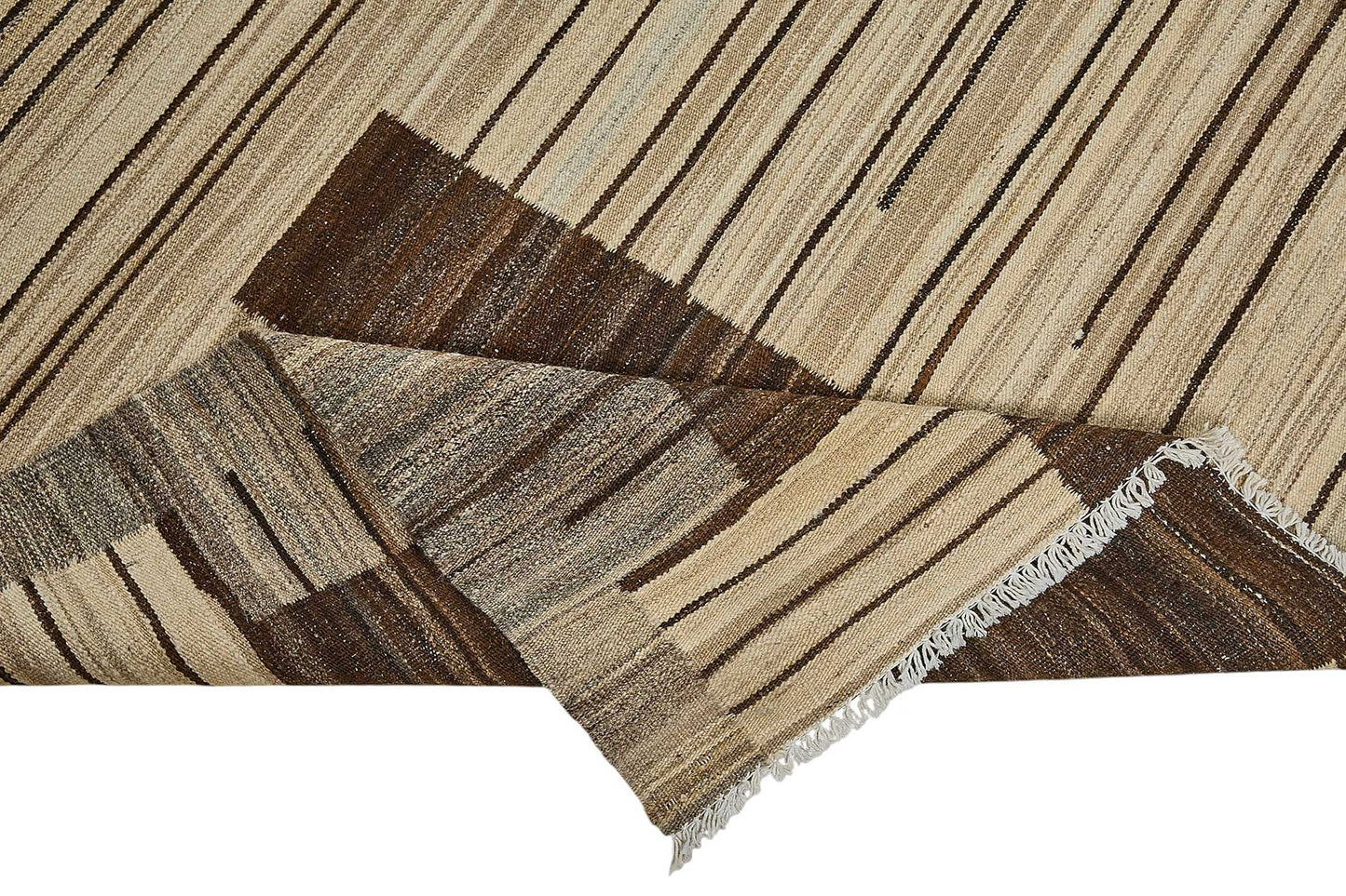 10x14 Contemporary Wool Kilim Rug - 51686