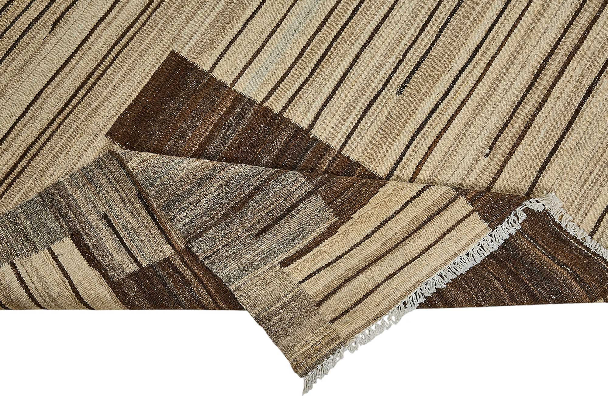 10x14 Contemporary Wool Kilim Rug - 51686