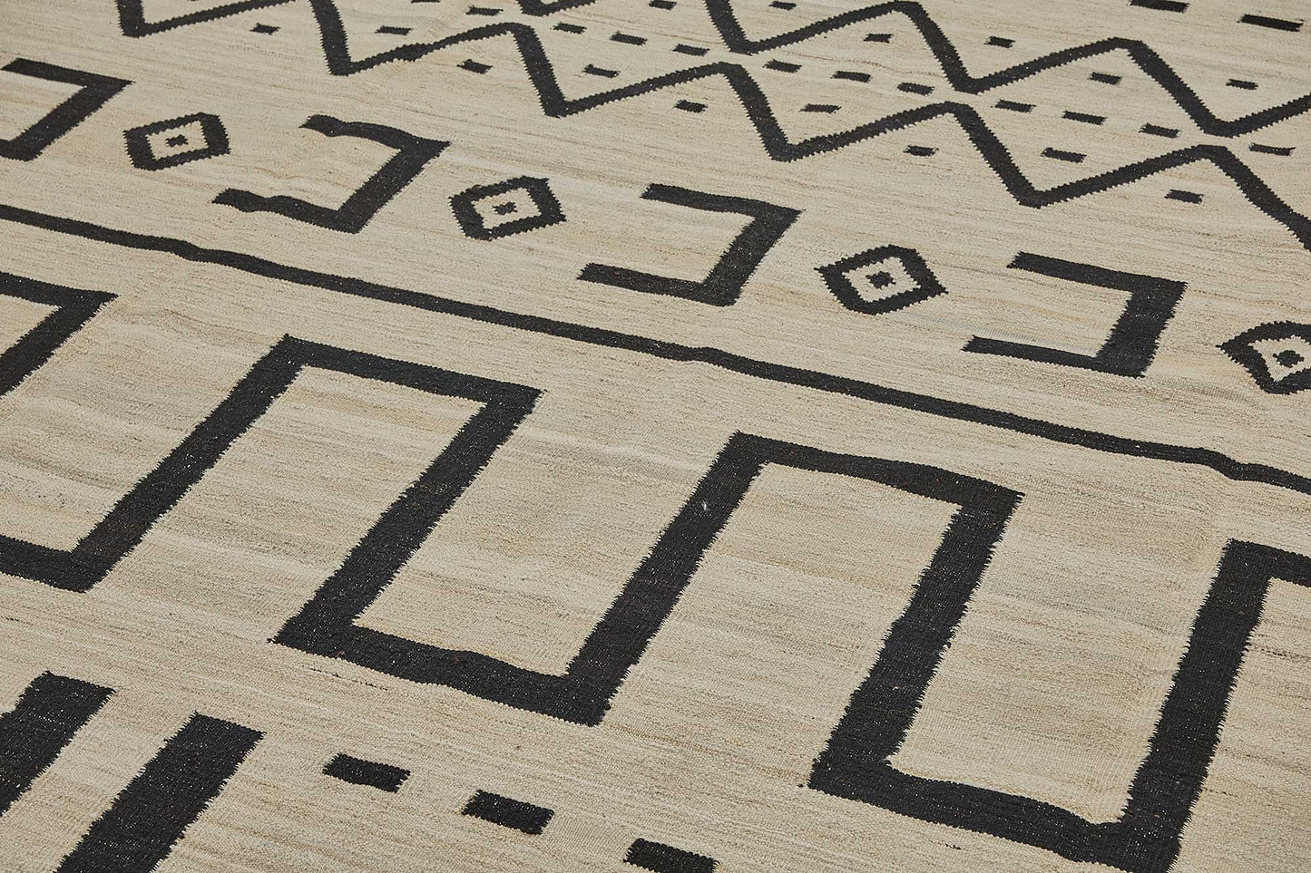 10x13 Contemporary Wool Kilim Rug - 51688
