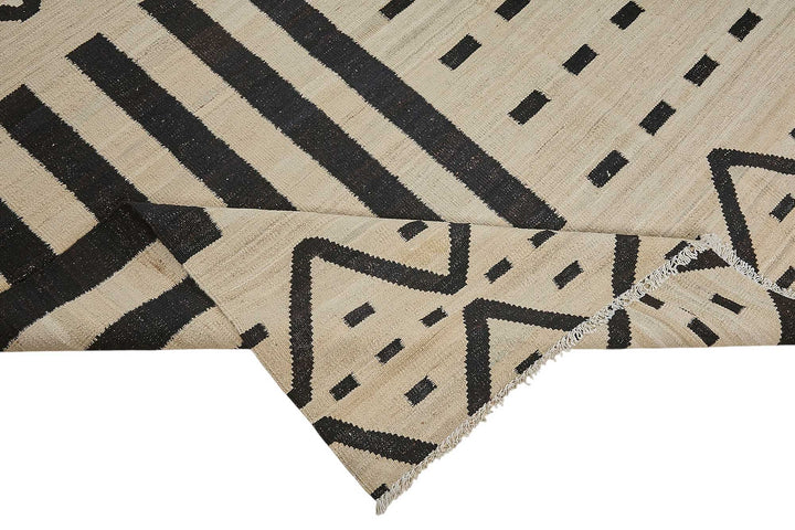 10x13 Contemporary Wool Kilim Rug - 51688