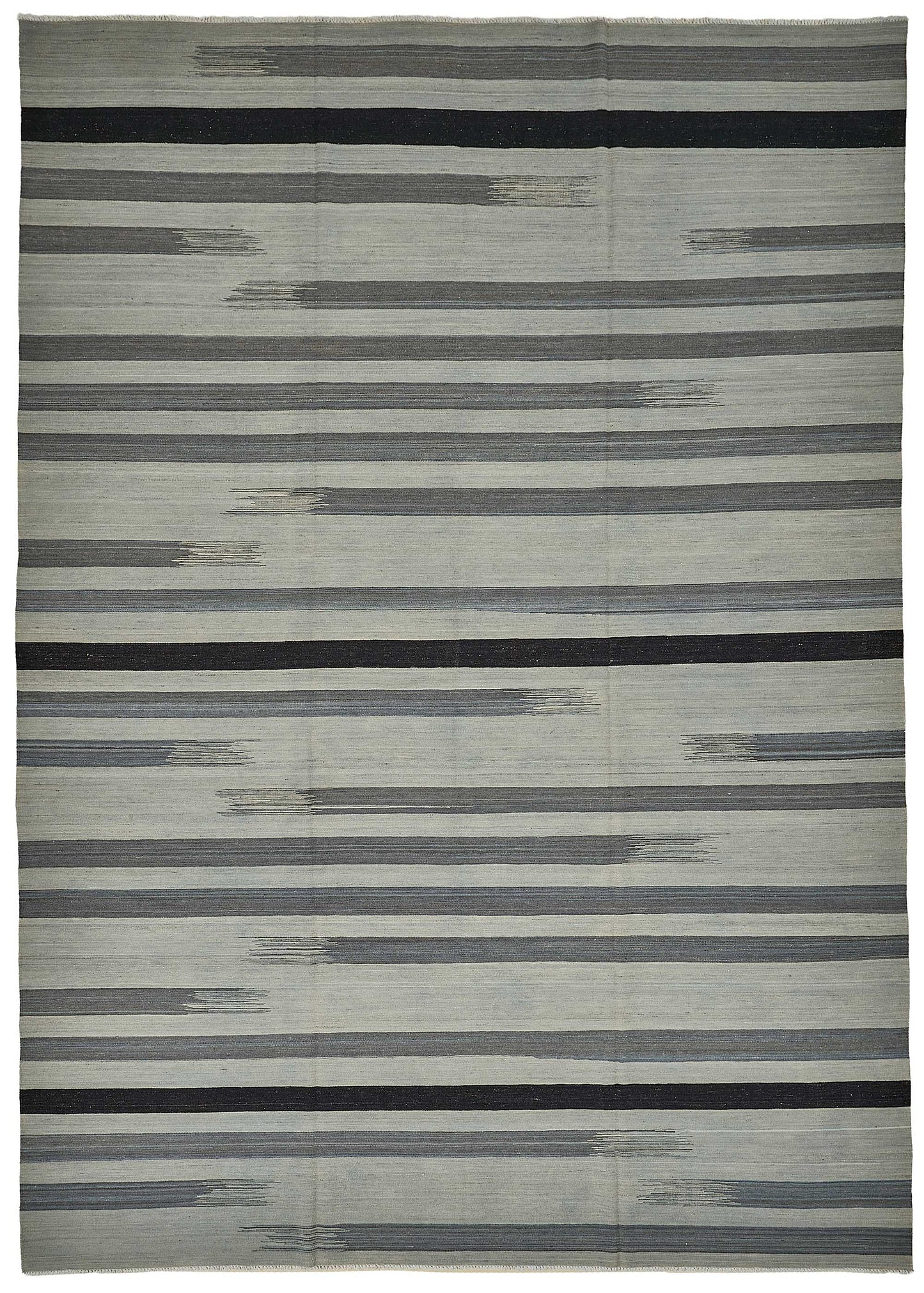 10x14 Contemporary Wool Kilim Rug - 51689