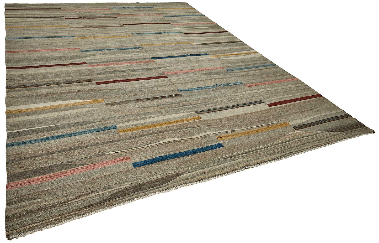 10x14 Contemporary Wool Kilim Rug - 51693