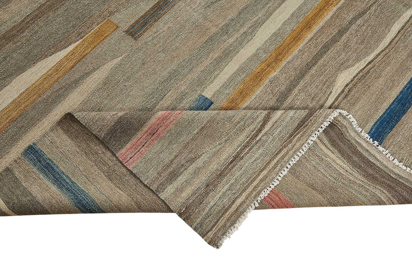 10x14 Contemporary Wool Kilim Rug - 51693