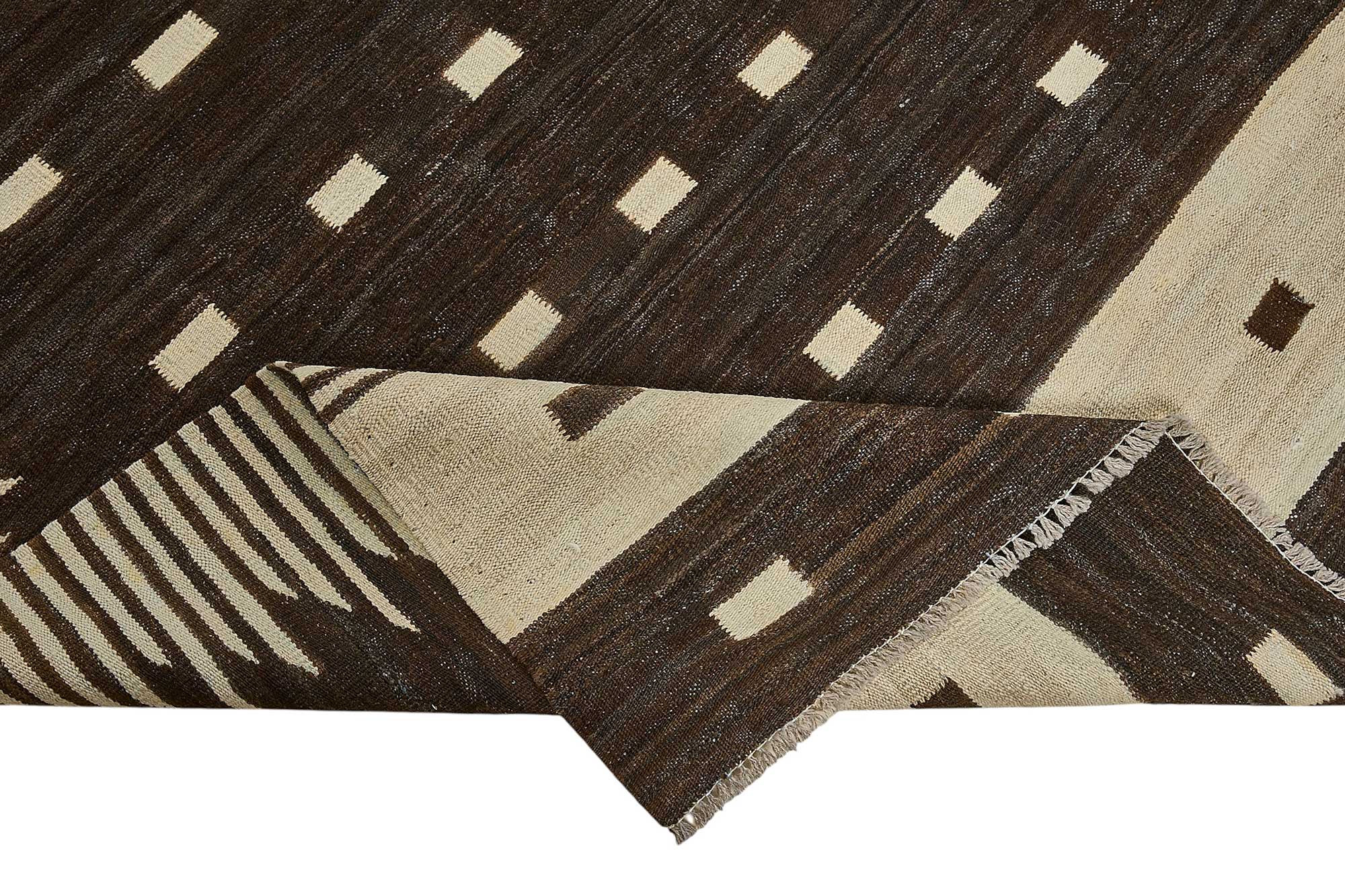 10x14 Contemporary Wool Kilim Rug - 51694