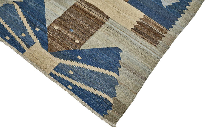 10x14 Contemporary Wool Kilim Rug - 51695
