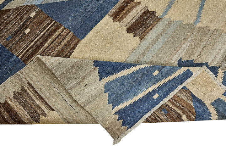 10x14 Contemporary Wool Kilim Rug - 51695