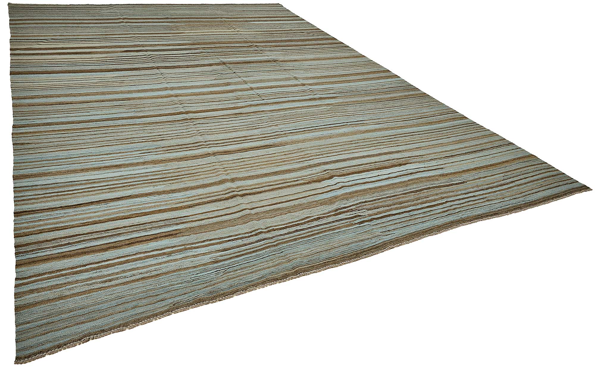 10x14 Contemporary Wool Kilim Rug - 51696