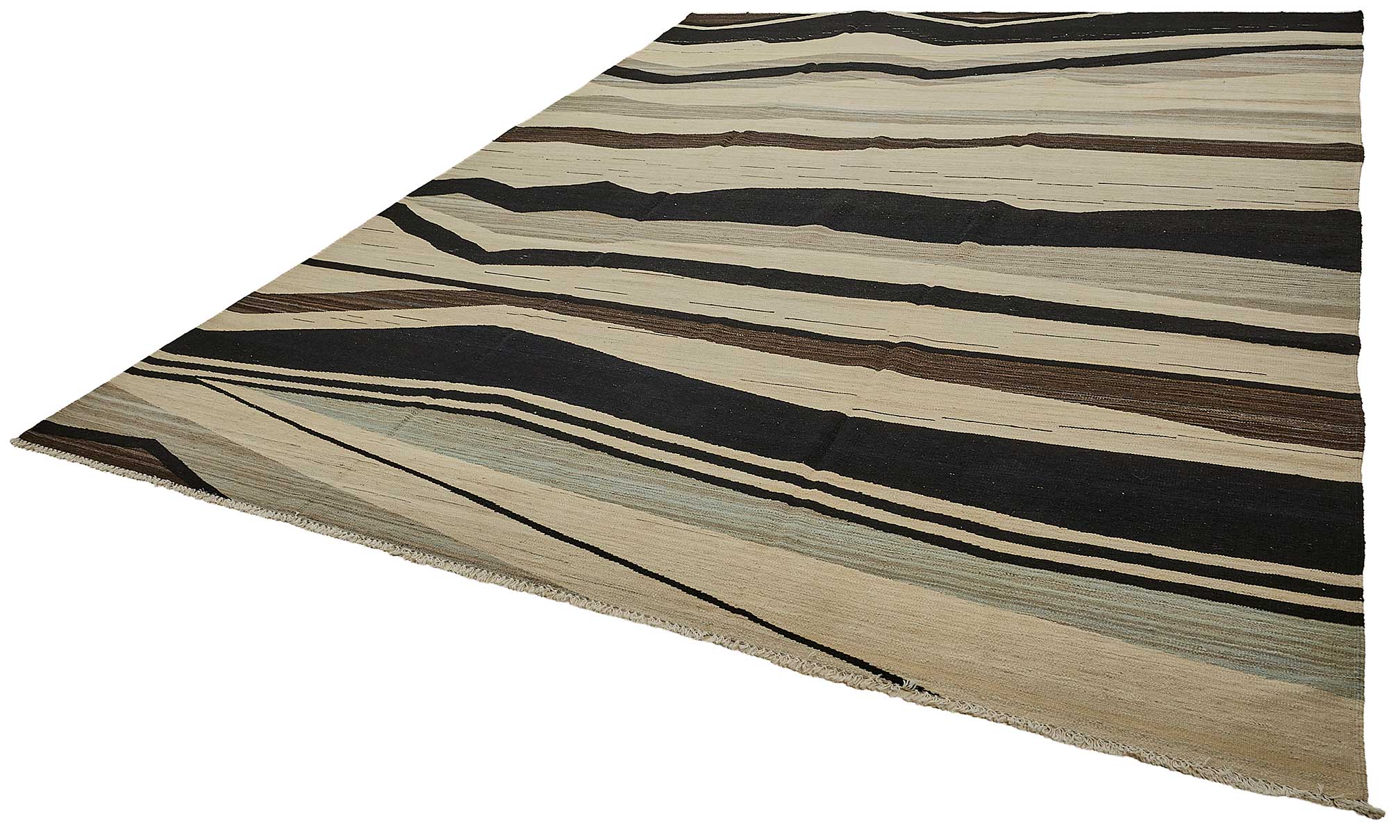 10x14 Contemporary Wool Kilim Rug - 51698