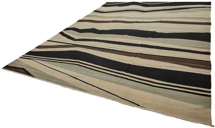 10x14 Contemporary Wool Kilim Rug - 51698