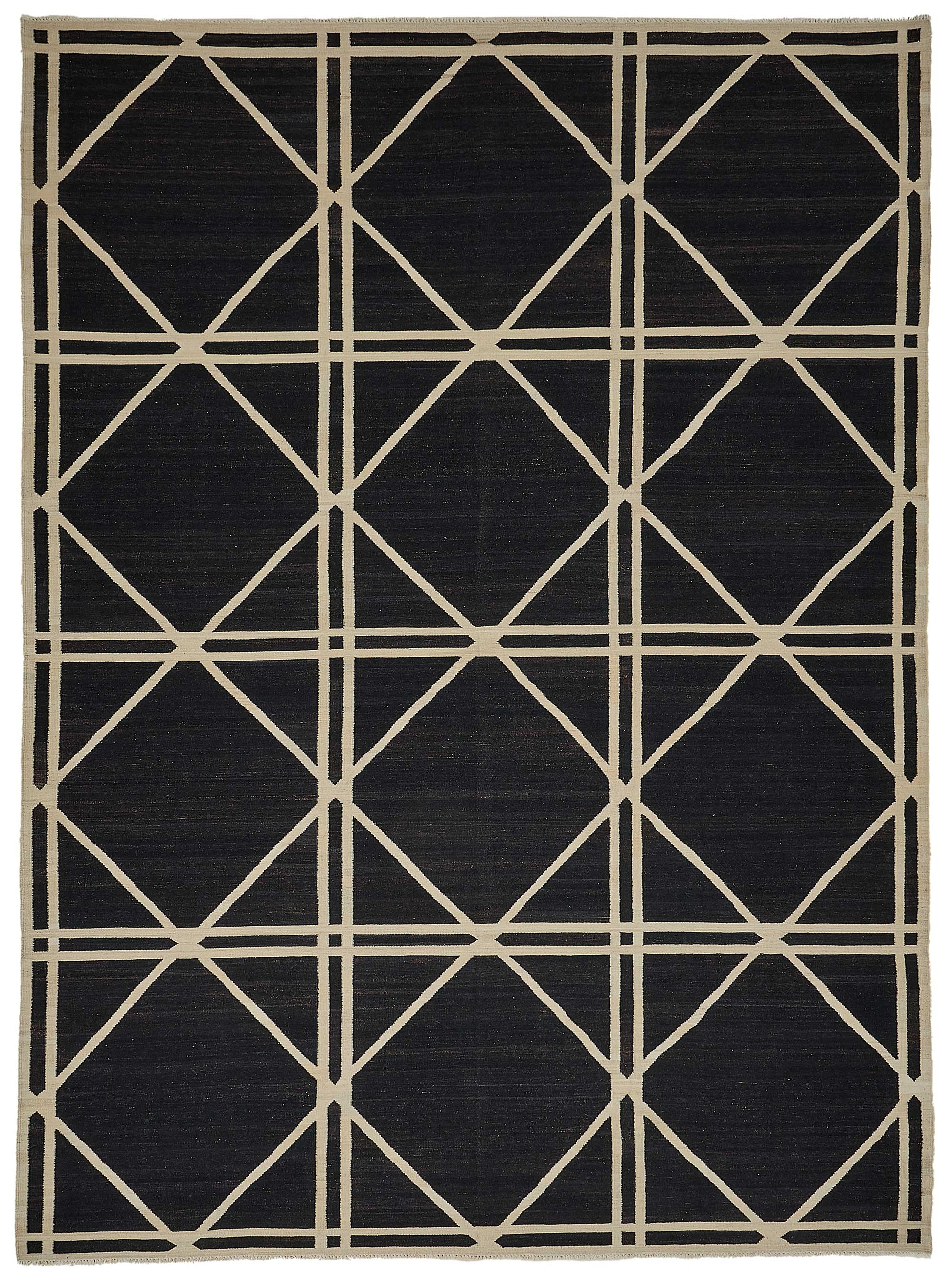 10x14 Contemporary Wool Kilim Rug - 51699