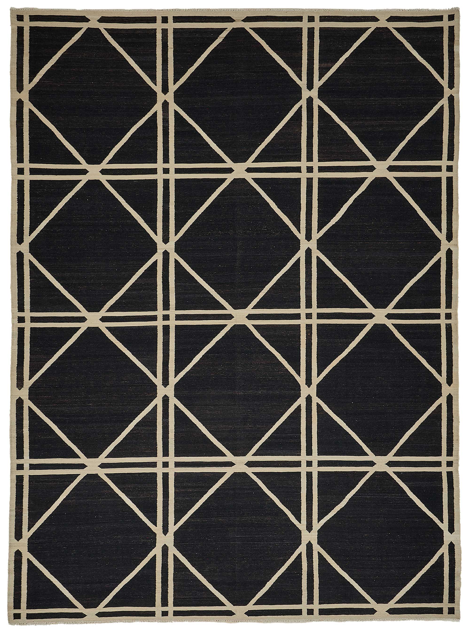10x14 Contemporary Wool Kilim Rug - 51699