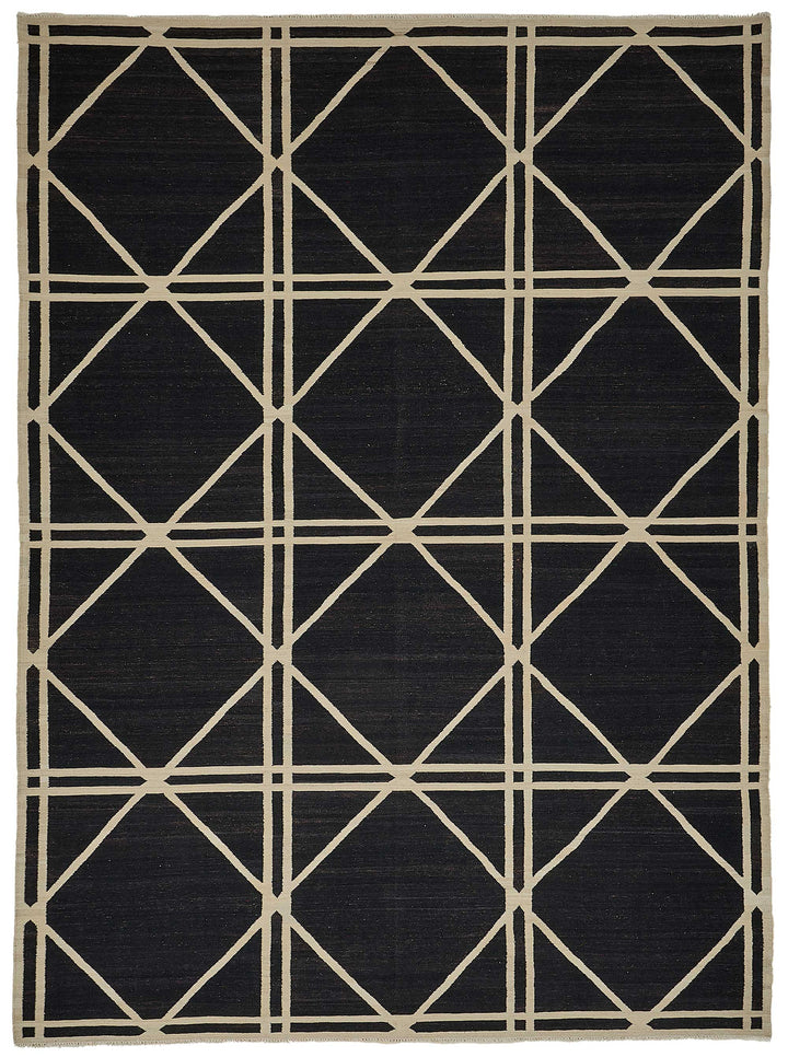 10x14 Contemporary Wool Kilim Rug - 51699