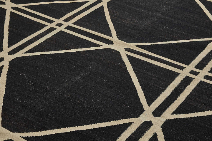 10x14 Contemporary Wool Kilim Rug - 51699