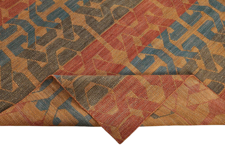 10x14 Contemporary Wool Kilim Rug - 51700