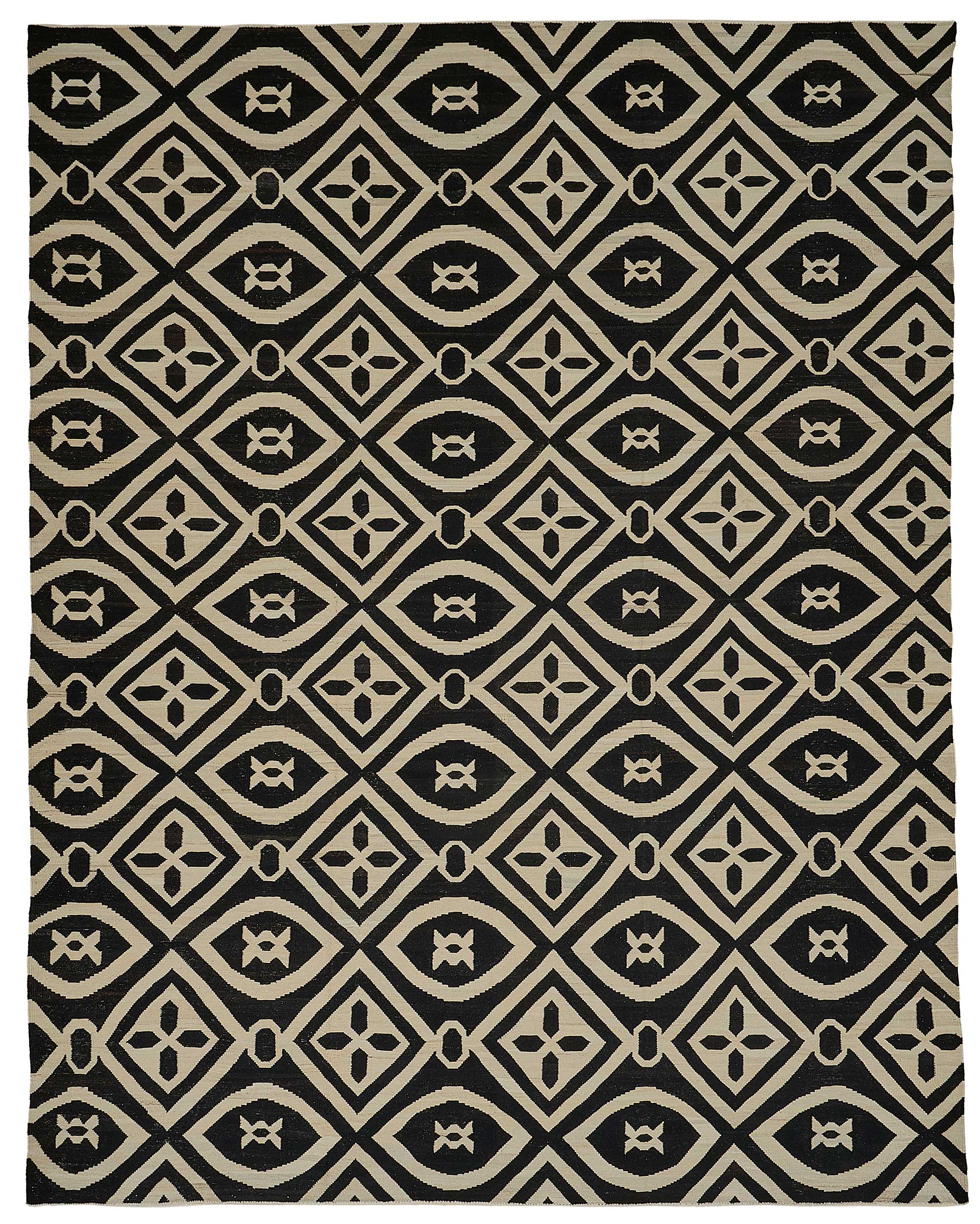 10x13 Contemporary Wool Kilim Rug - 51701