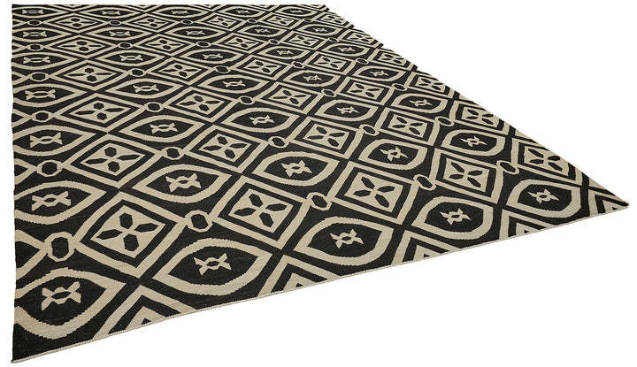 10x13 Contemporary Wool Kilim Rug - 51701