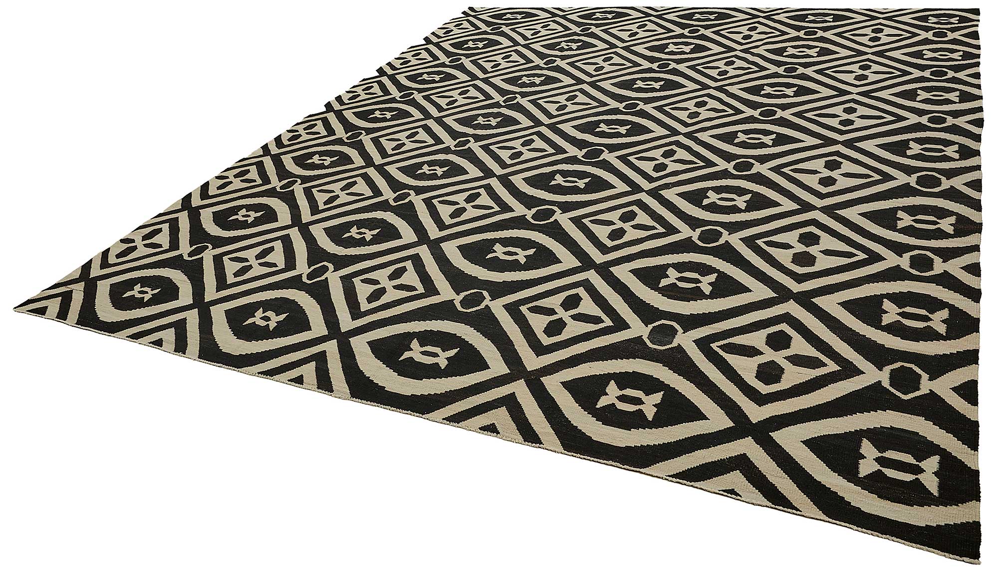 10x13 Contemporary Wool Kilim Rug - 51701