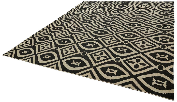 10x13 Contemporary Wool Kilim Rug - 51701