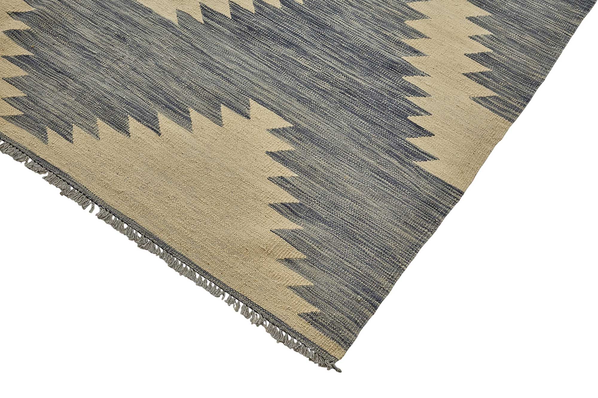 10x14 Contemporary Wool Kilim Rug - 51702