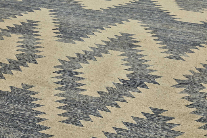 10x14 Contemporary Wool Kilim Rug - 51702