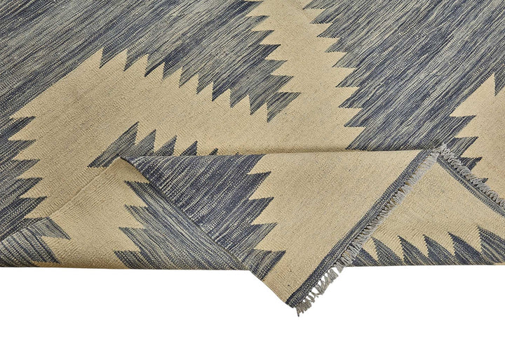 10x14 Contemporary Wool Kilim Rug - 51702