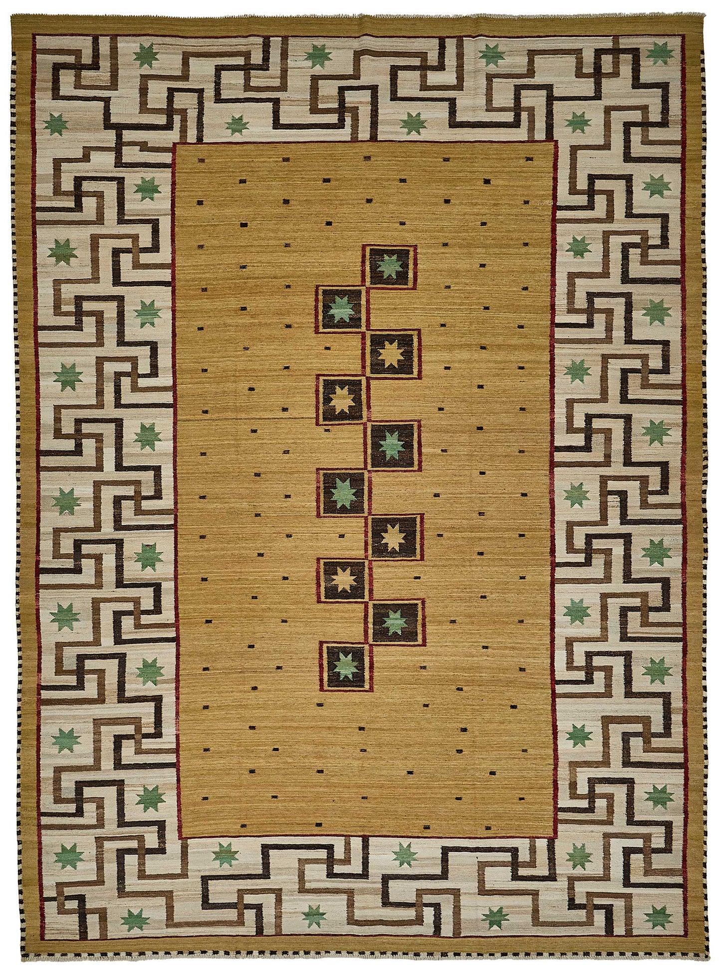10x14 Contemporary Wool Kilim Rug - 51703