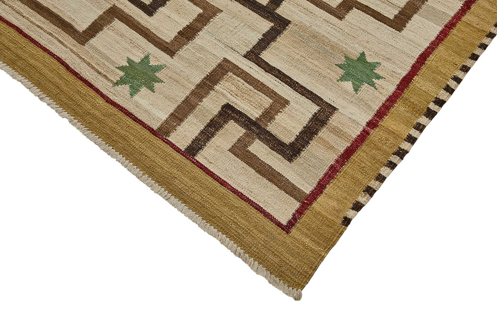 10x14 Contemporary Wool Kilim Rug - 51703