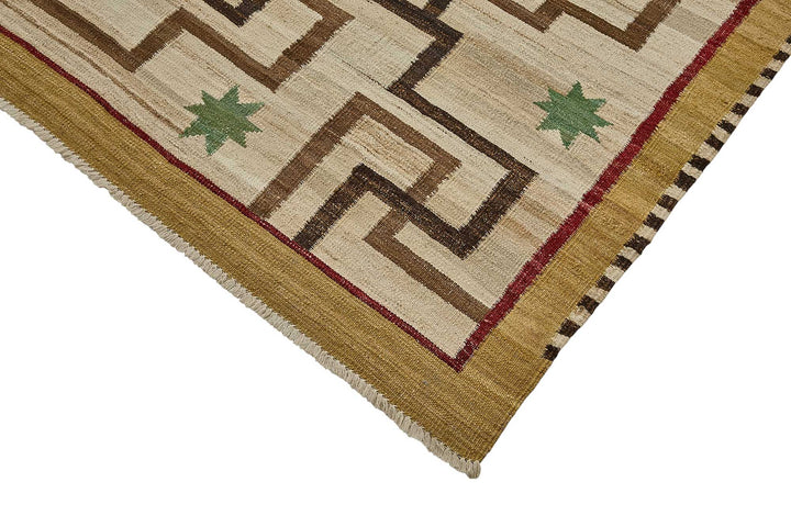 10x14 Contemporary Wool Kilim Rug - 51703