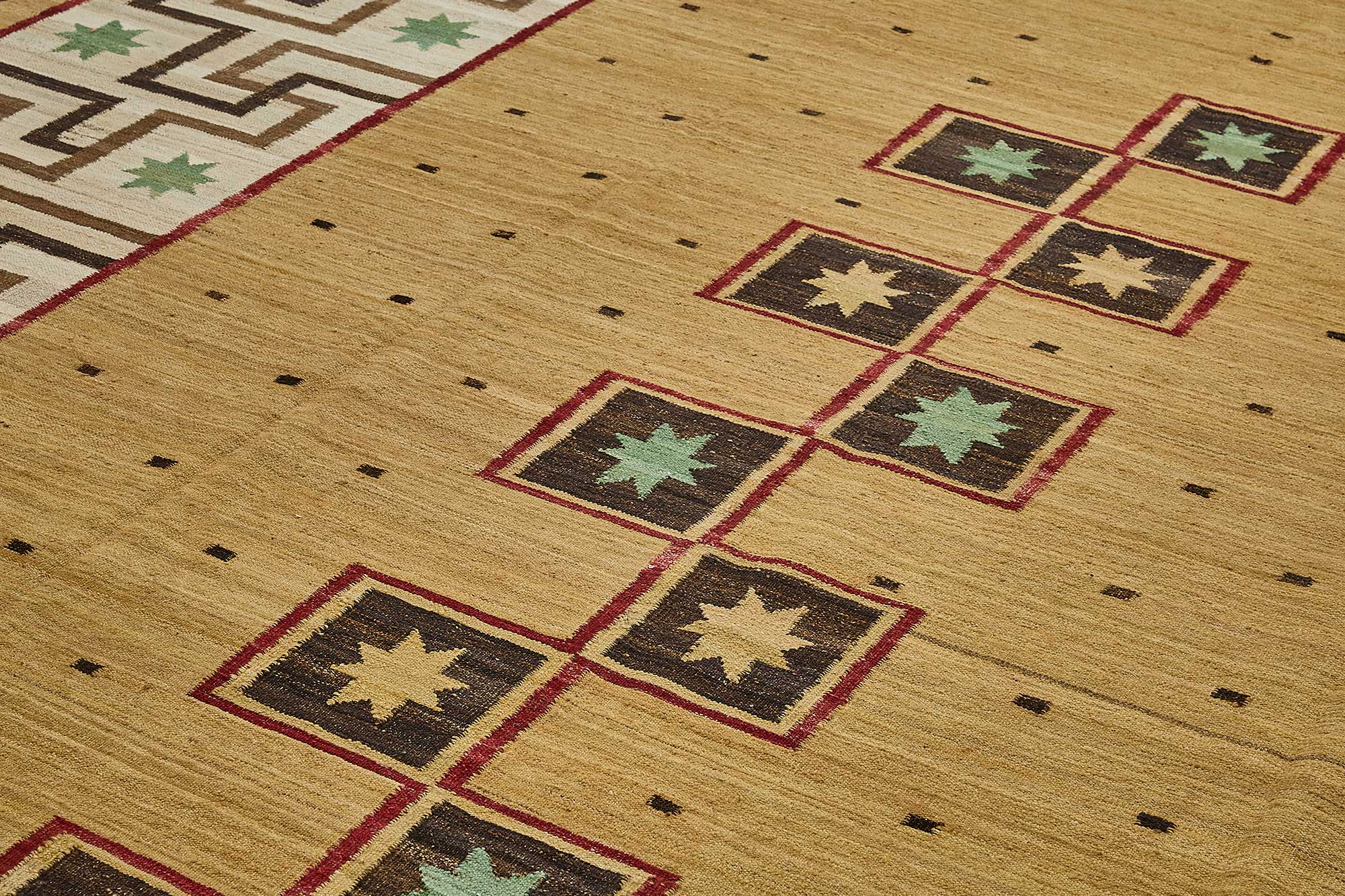 10x14 Contemporary Wool Kilim Rug - 51703
